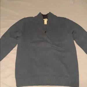 L.L bean Half zip sweater